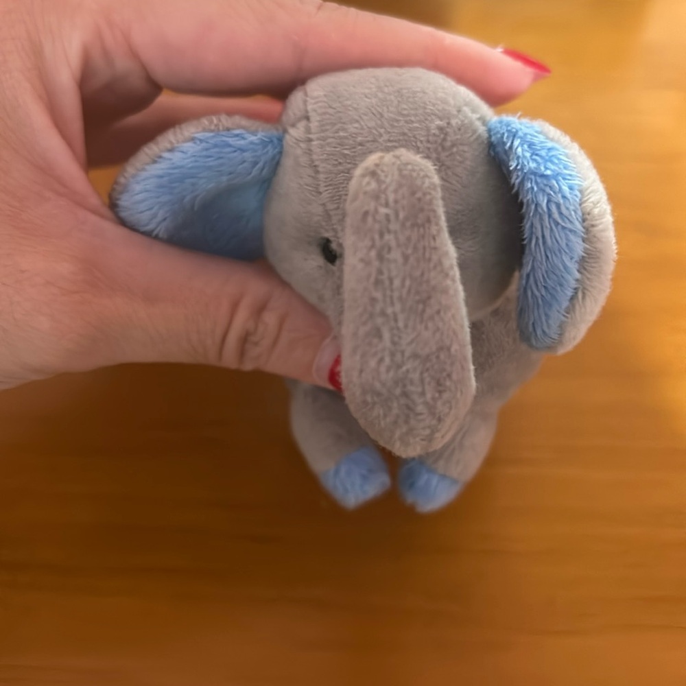Small blue elephant